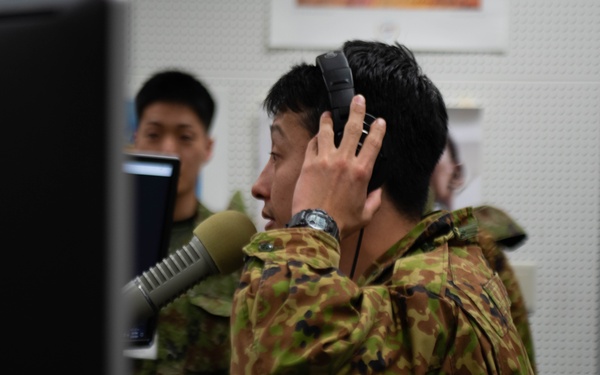 Japanese Ground Self Defense Force Member Visit