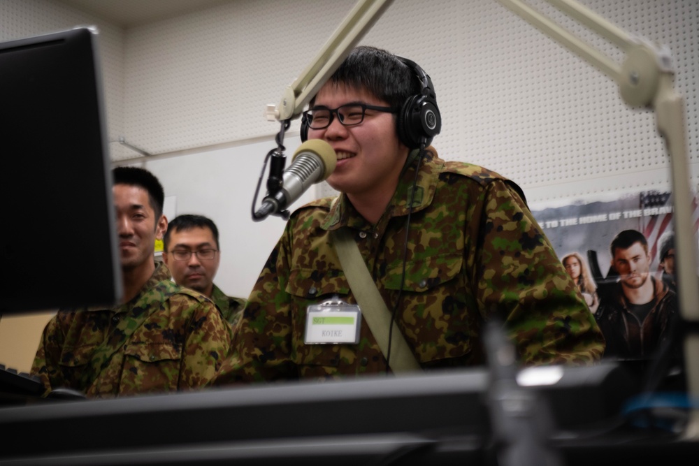 Japanese Ground Self Defense Force Member Visit