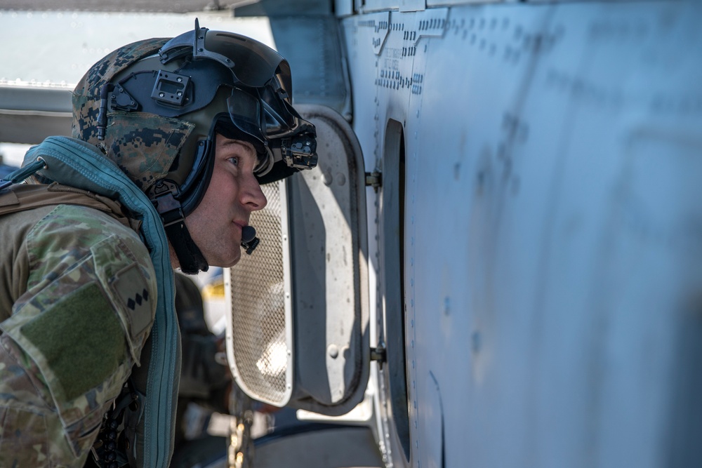 Australian Pilot Flies with the 15th MEU