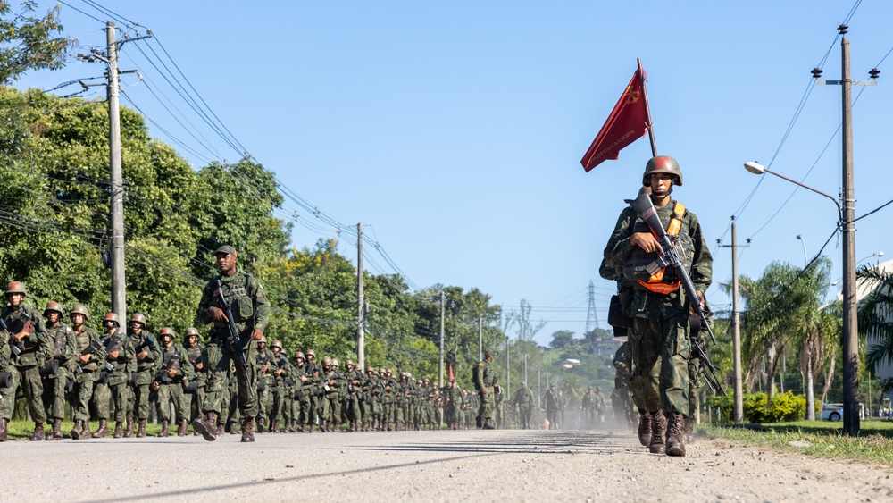 U.S. Marines Corps Recruit Training Subject Matter Experts attend SMEE in CIAMPA, Brazil