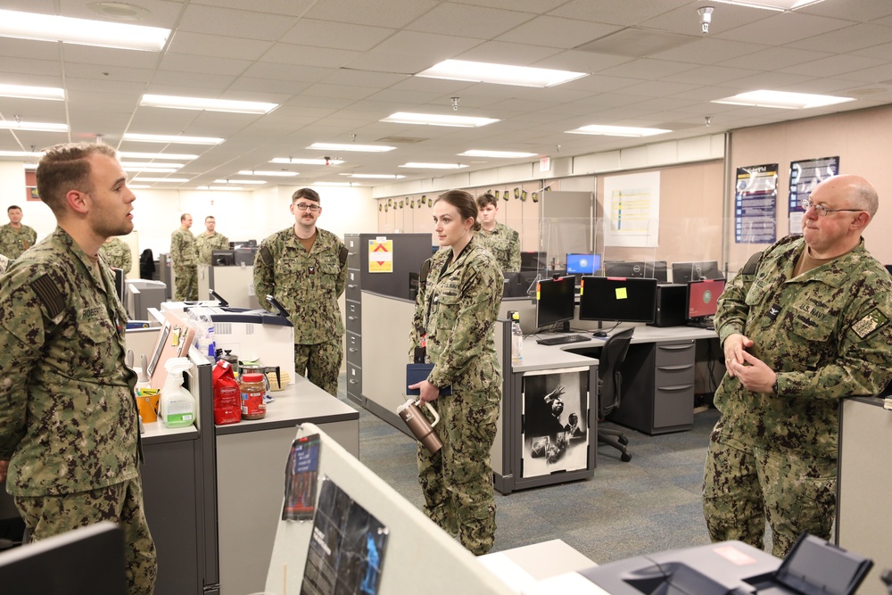 Naval Information Warfighting Development Center Commander visits Navy Information Operations Command Pensacola