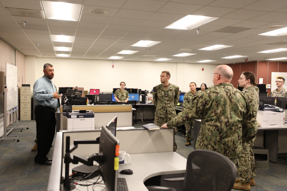 Naval Information Warfighting Development Center Commander visits Navy Information Operations Command Pensacola