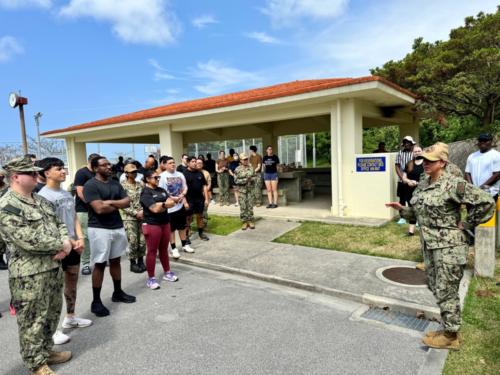 U.S. Naval Hospital Okinawa is Laying the Keel and Developing Enlisted Leaders