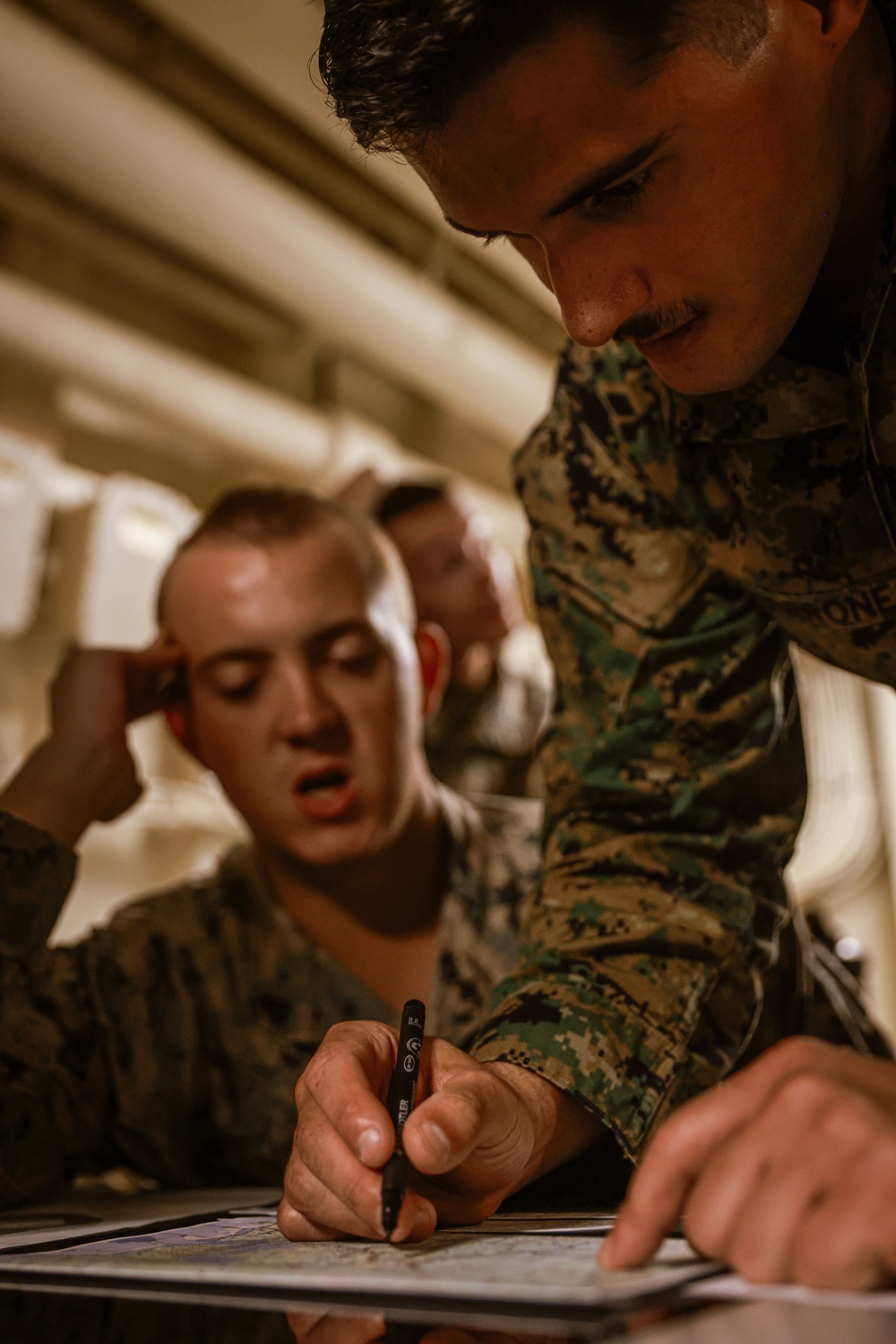 15th MEU Marines Practice War Games aboard USS Somerset (LPD 25)