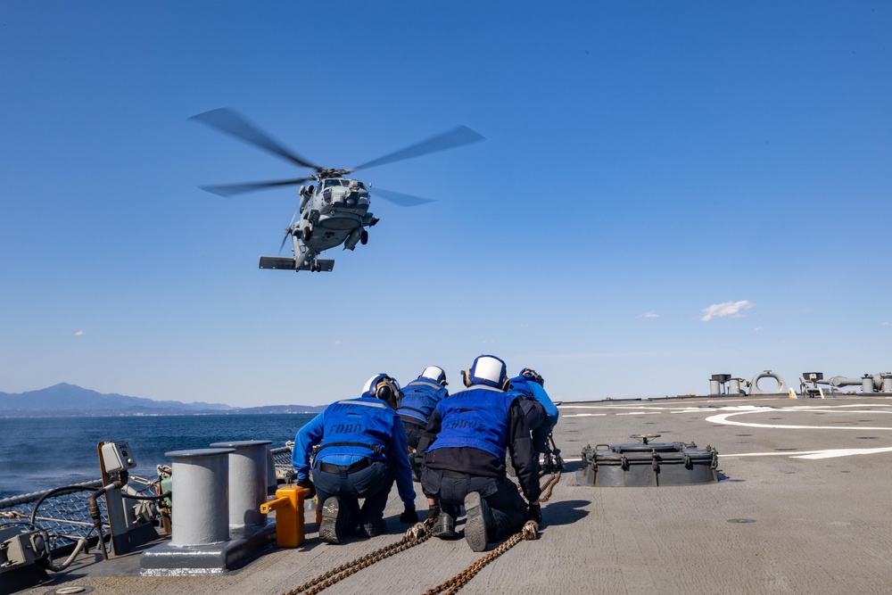 USS Higgins Flight Ops