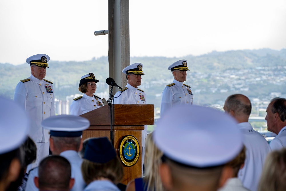 U.S. Pacific Fleet Change of Command Ceremony