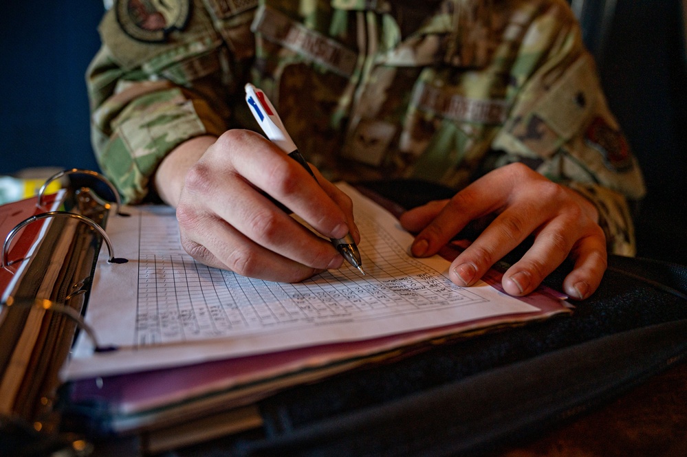 9th AS Airmen prepare for oceanic OST