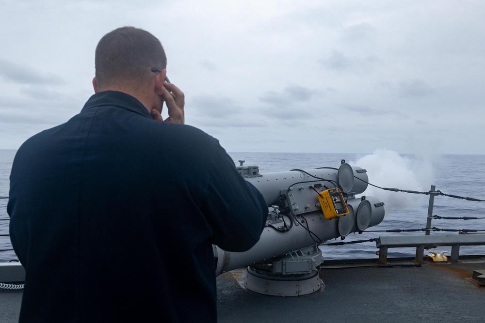 USS Higgins Torpedo Maintenance