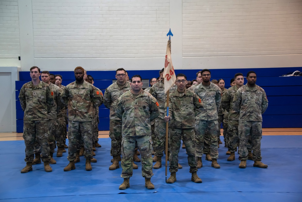 246th FSC Change of Command Ceremony