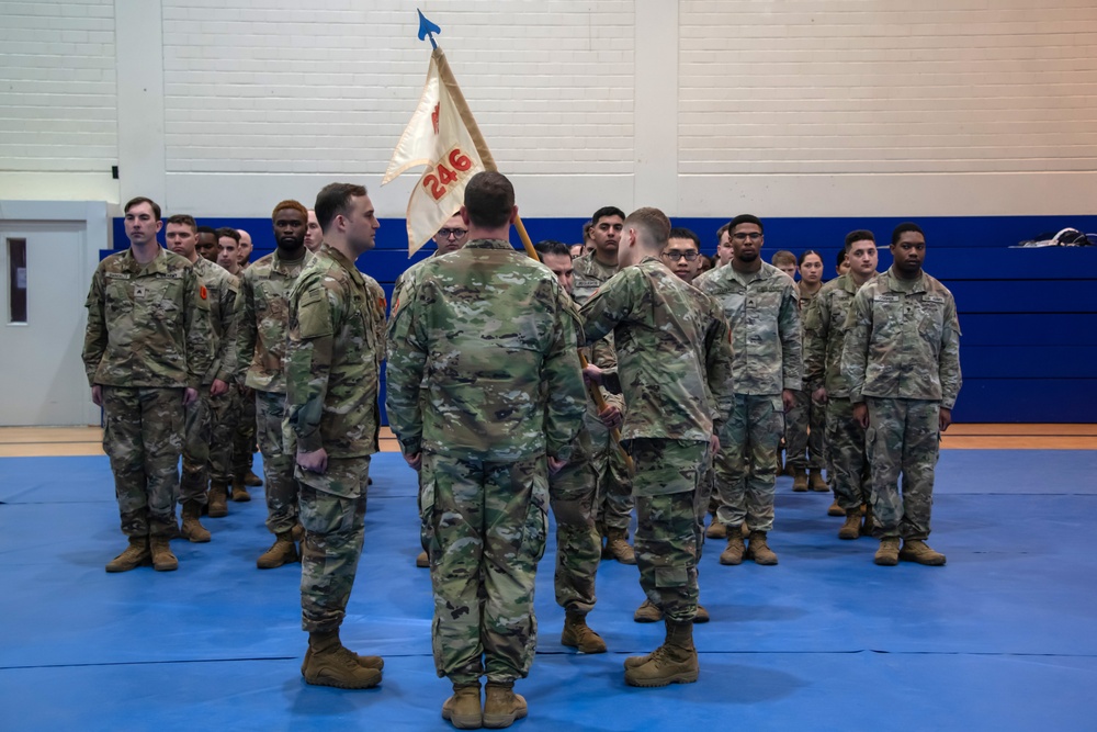 246th FSC Change of Command Ceremony