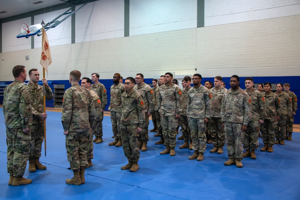 246th FSC Change of Command Ceremony