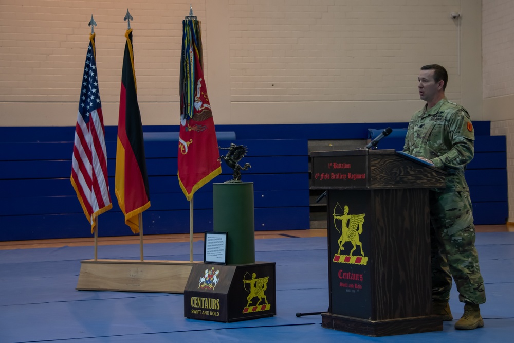 246th FSC Change of Command Ceremony