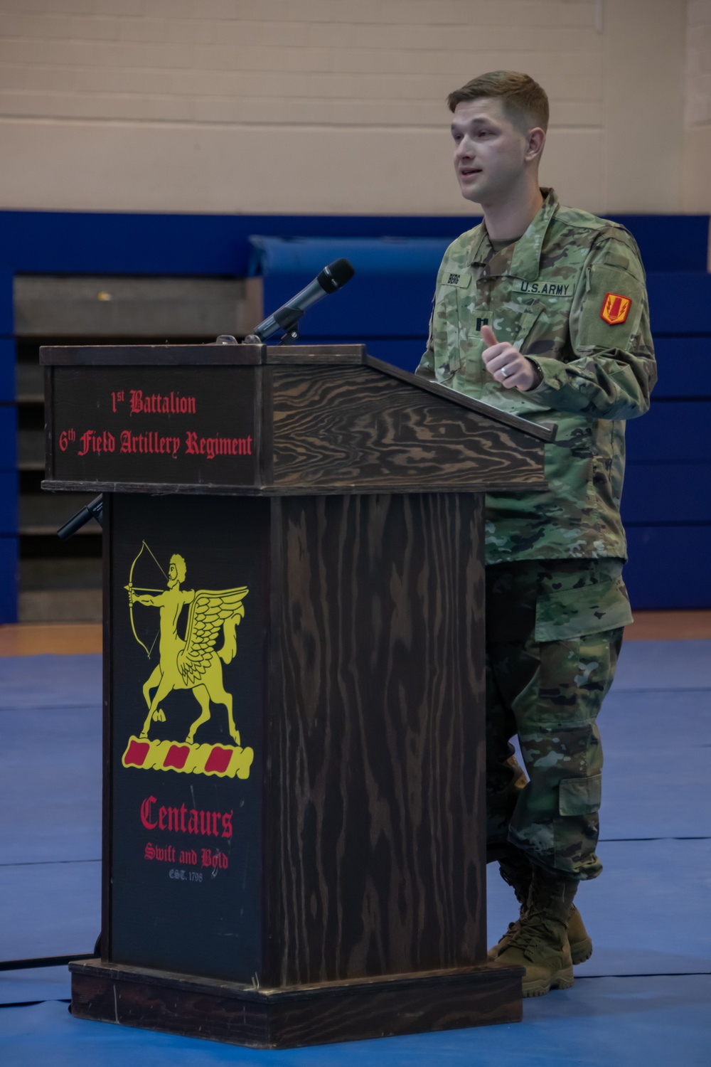 246th FSC Change of Command Ceremony