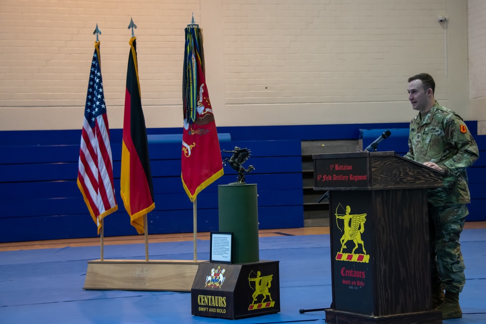 246th FSC Change of Command Ceremony