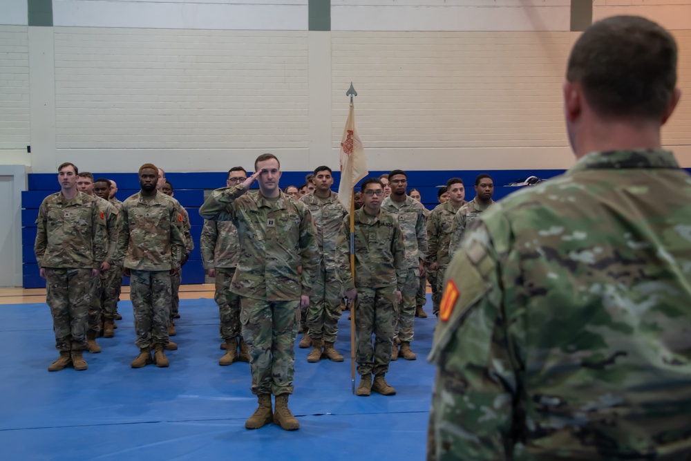 246th FSC Change of Command Ceremony