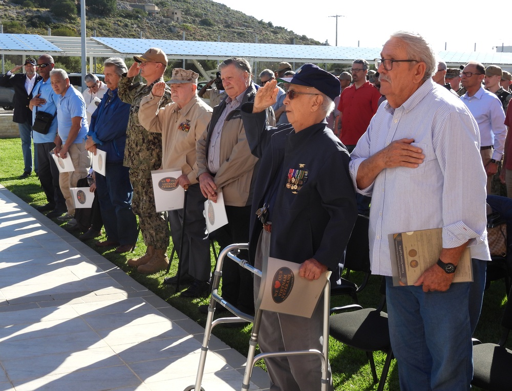 NSA Souda Bay commemorates National Vietnam Veterans Day