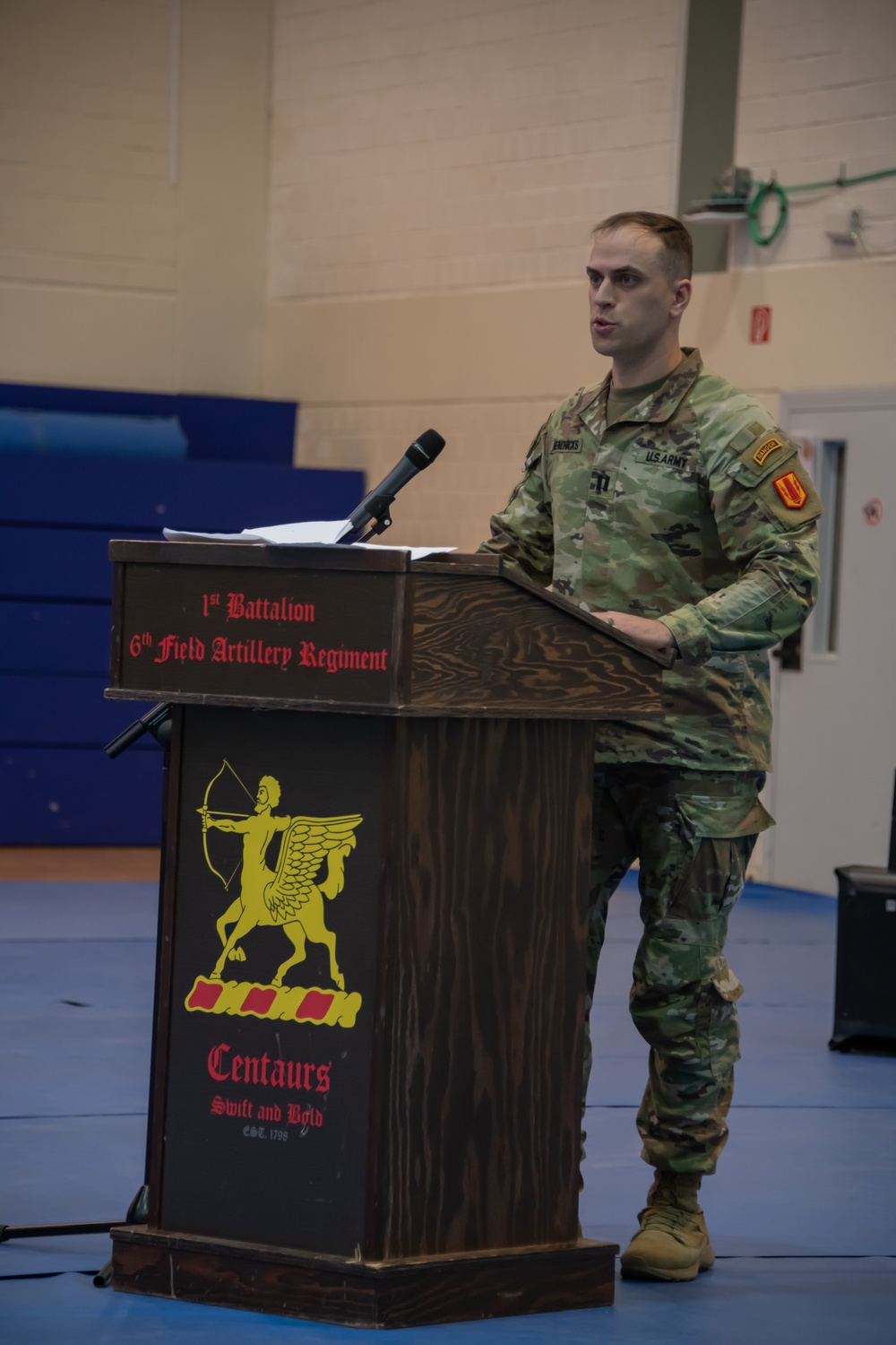 A Batt 1-6 FAR Change of Command