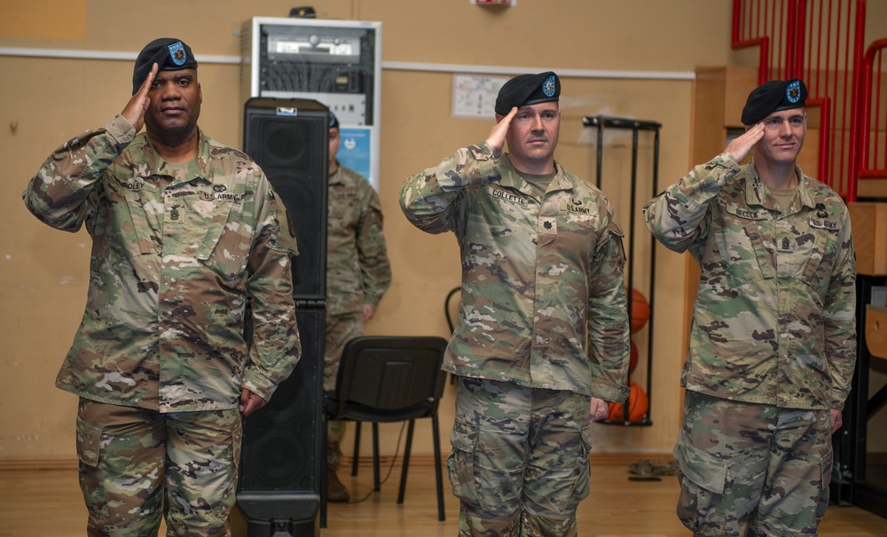 421st Multifunctional Medical Battalion Change of Responsibility Ceremony
