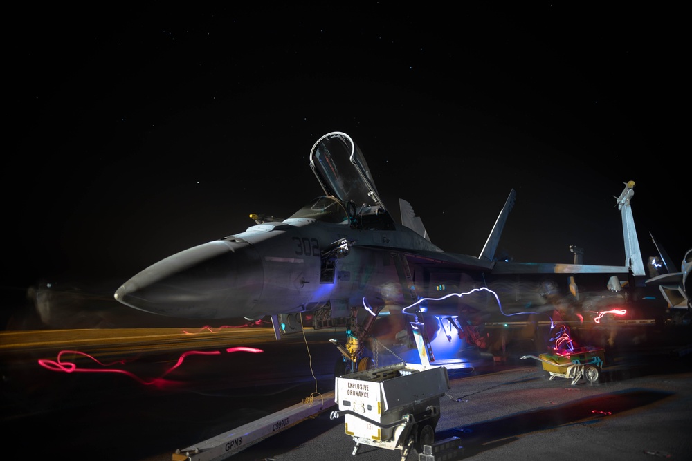 USS Dwight D. Eisenhower Conducts Routine Flight Operations