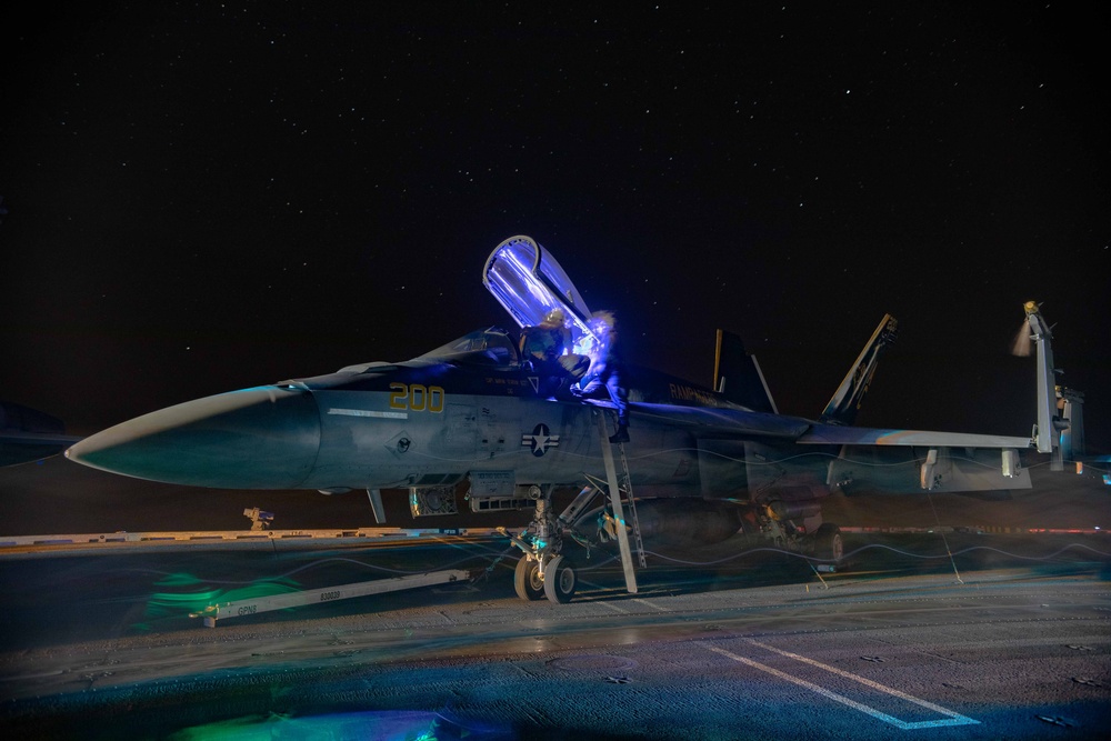 USS Dwight D. Eisenhower Conducts Routine Flight Operations