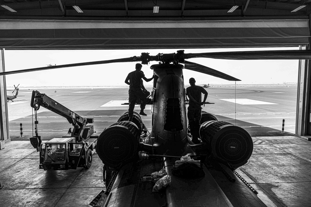 CH-47 Chinook Maintenance