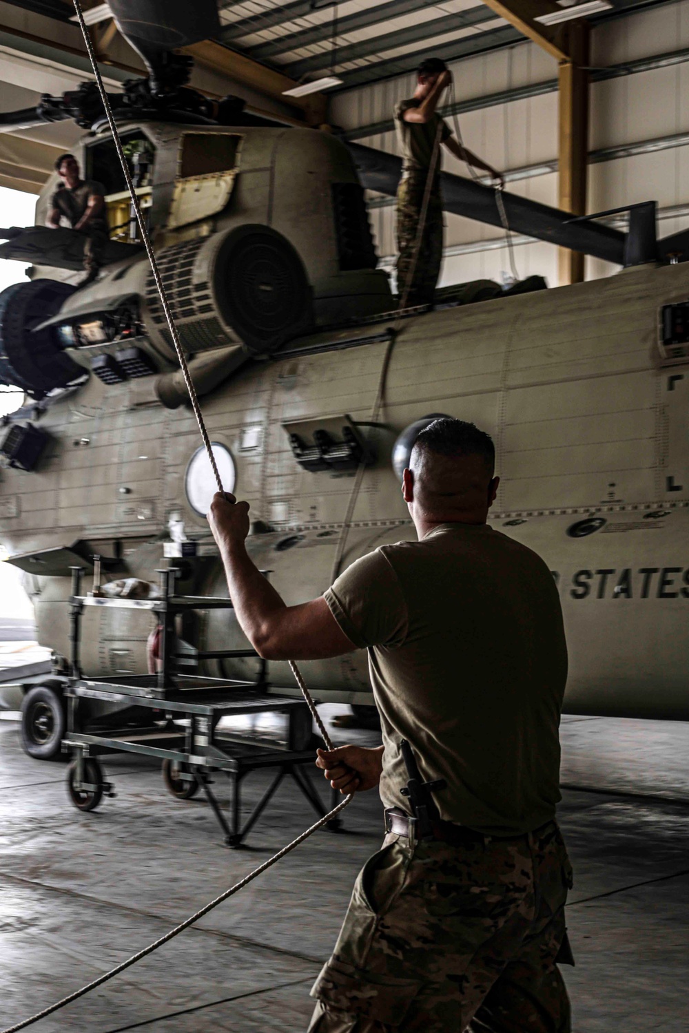 CH-47 Chinook Maintenance