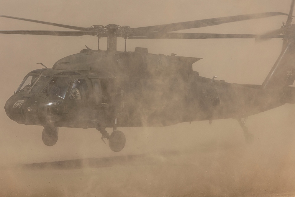 UH-60 Aerial Gunnery Range