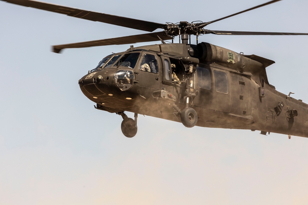 UH-60 Aerial Gunnery Range