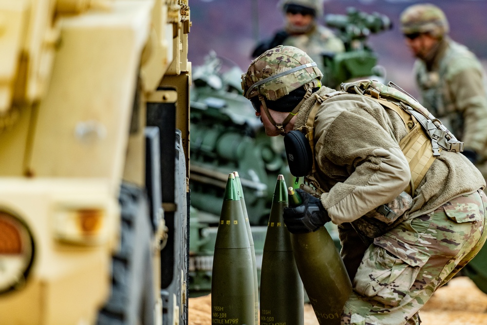 Direct Fire Artillery Training at Fort McCoy, WI