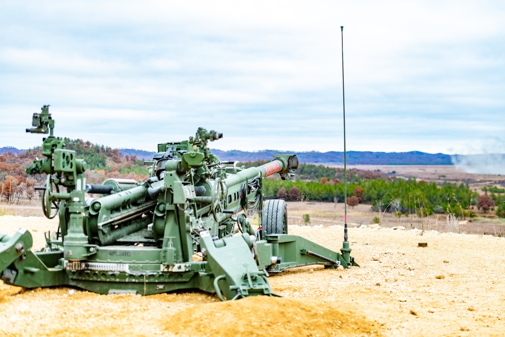 Direct Fire Artillery Training at Fort McCoy, WI