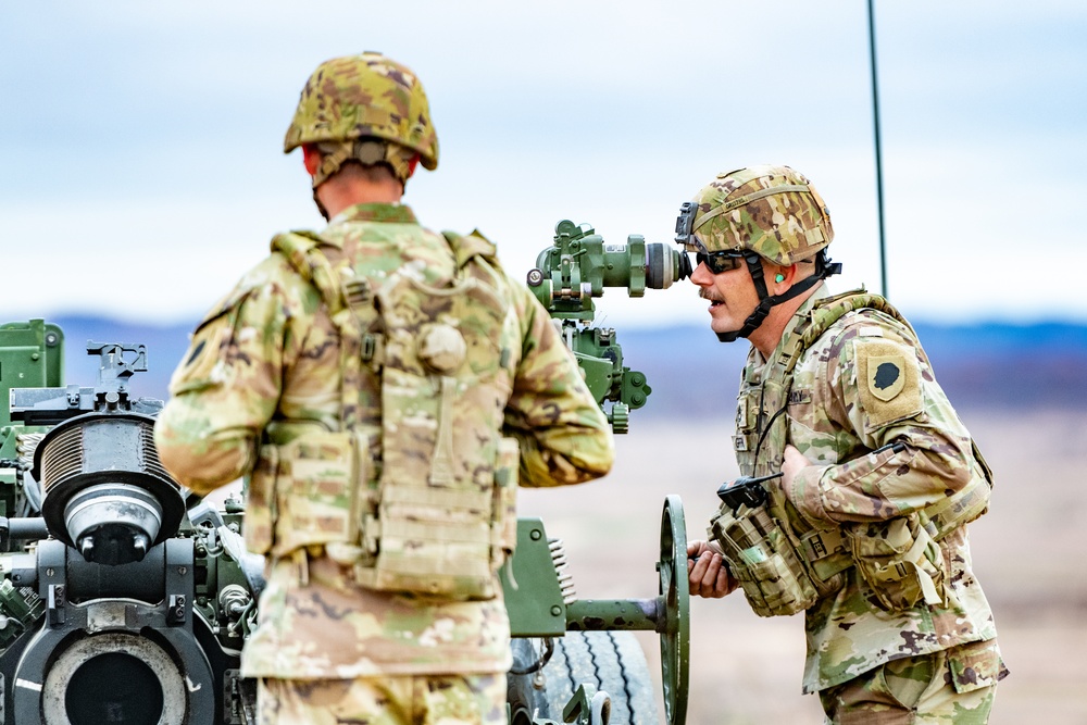 Direct Fire Artillery Training at Fort McCoy, WI