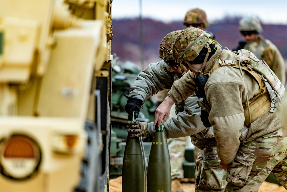 Direct Fire Artillery Training at Fort McCoy, WI