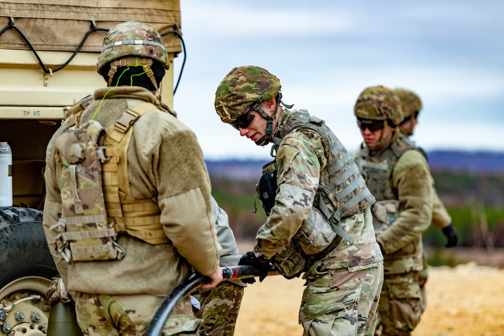 Direct Fire Artillery Training at Fort McCoy, WI