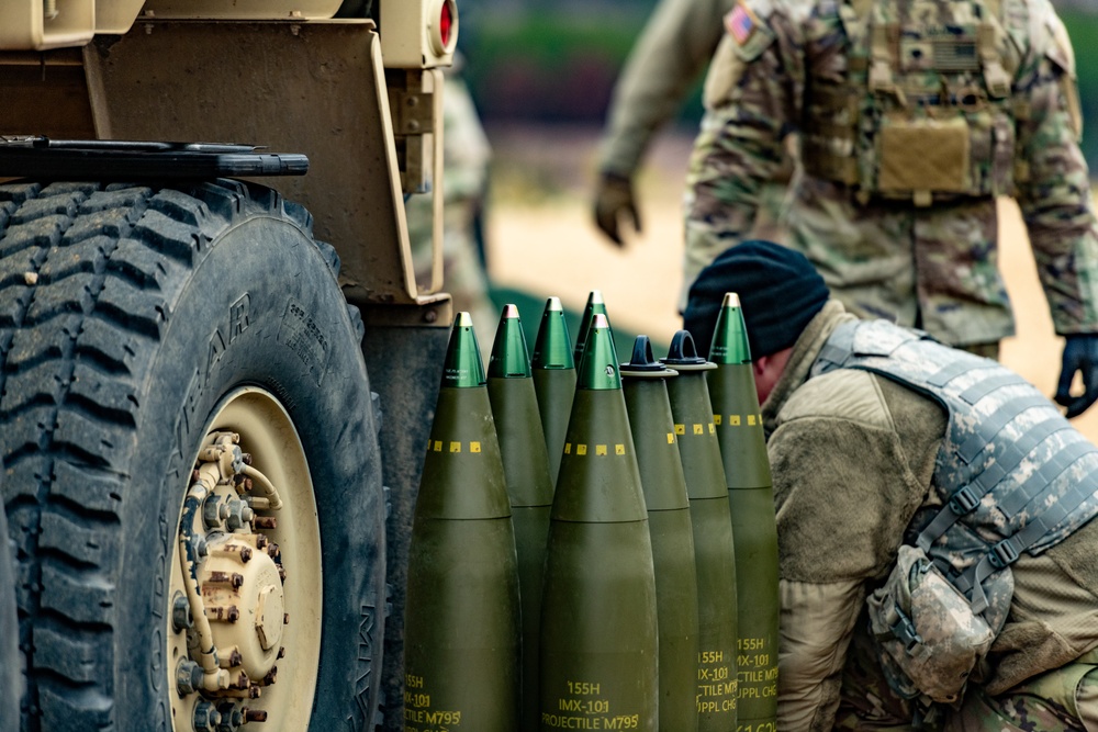 Direct Fire Artillery Training at Fort McCoy, WI