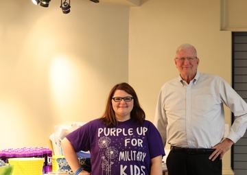 New Parent Support puts on a Movie Day in honor of Month of the Military Child