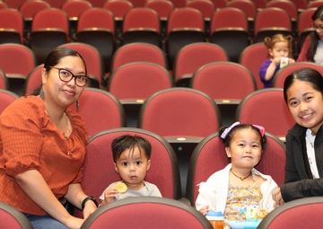 New Parent Support puts on a Movie Day in honor of Month of the Military Child