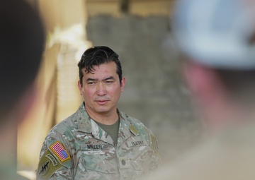 Command Team Addresses Coalition Forces in Syria