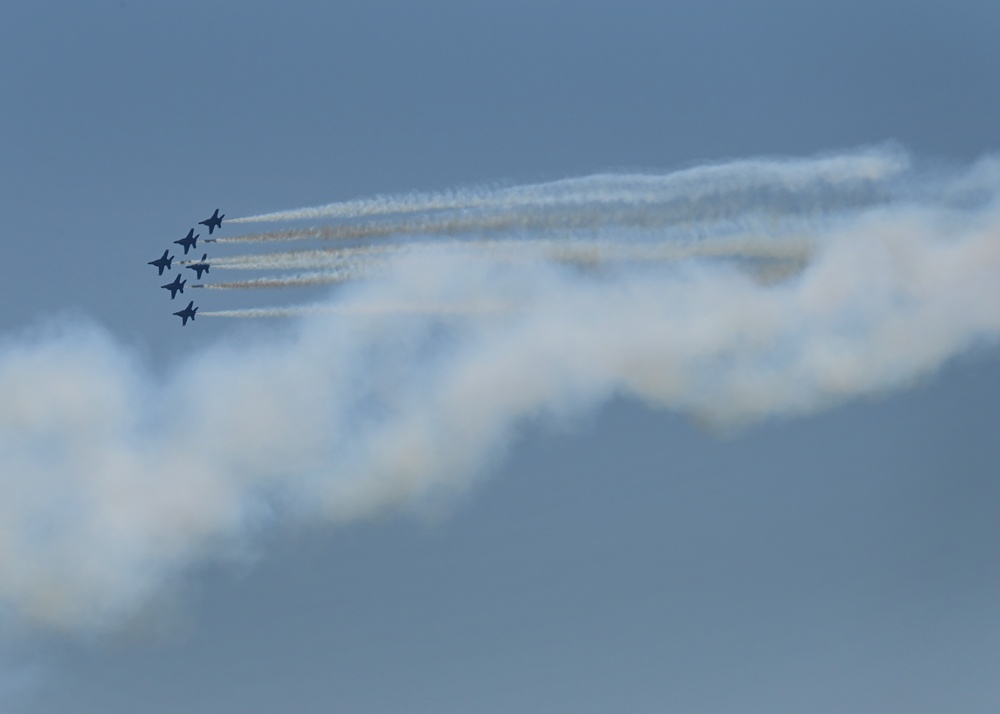 Blue Angels Perform in Montgomery, Alabama at Beyond the Horizon Air &amp; Space Show
