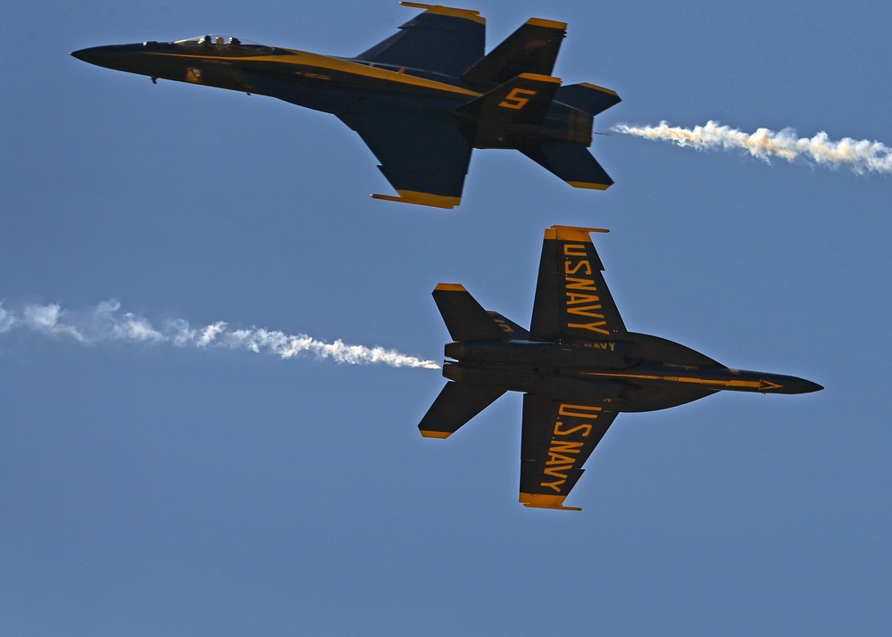 Blue Angels Perform in Montgomery, Alabama at Beyond the Horizon Air &amp; Space Show