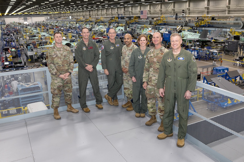 Forging air dominance: AFRC commander signs first F-35 Bulkhead slated for 301 FW