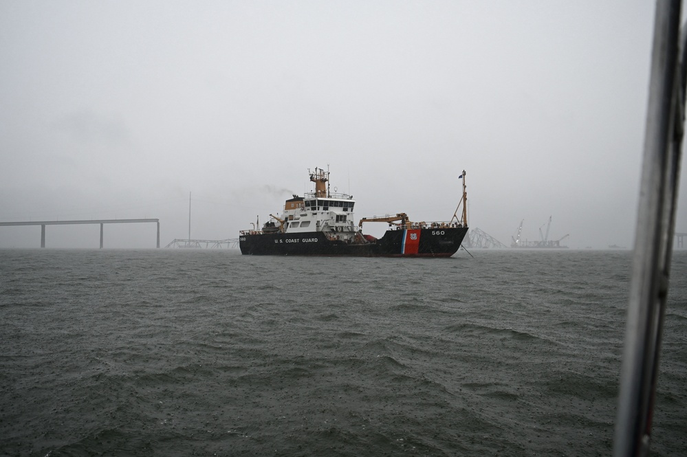 U.S. Coast Guard Key Bridge Response 2024 responders