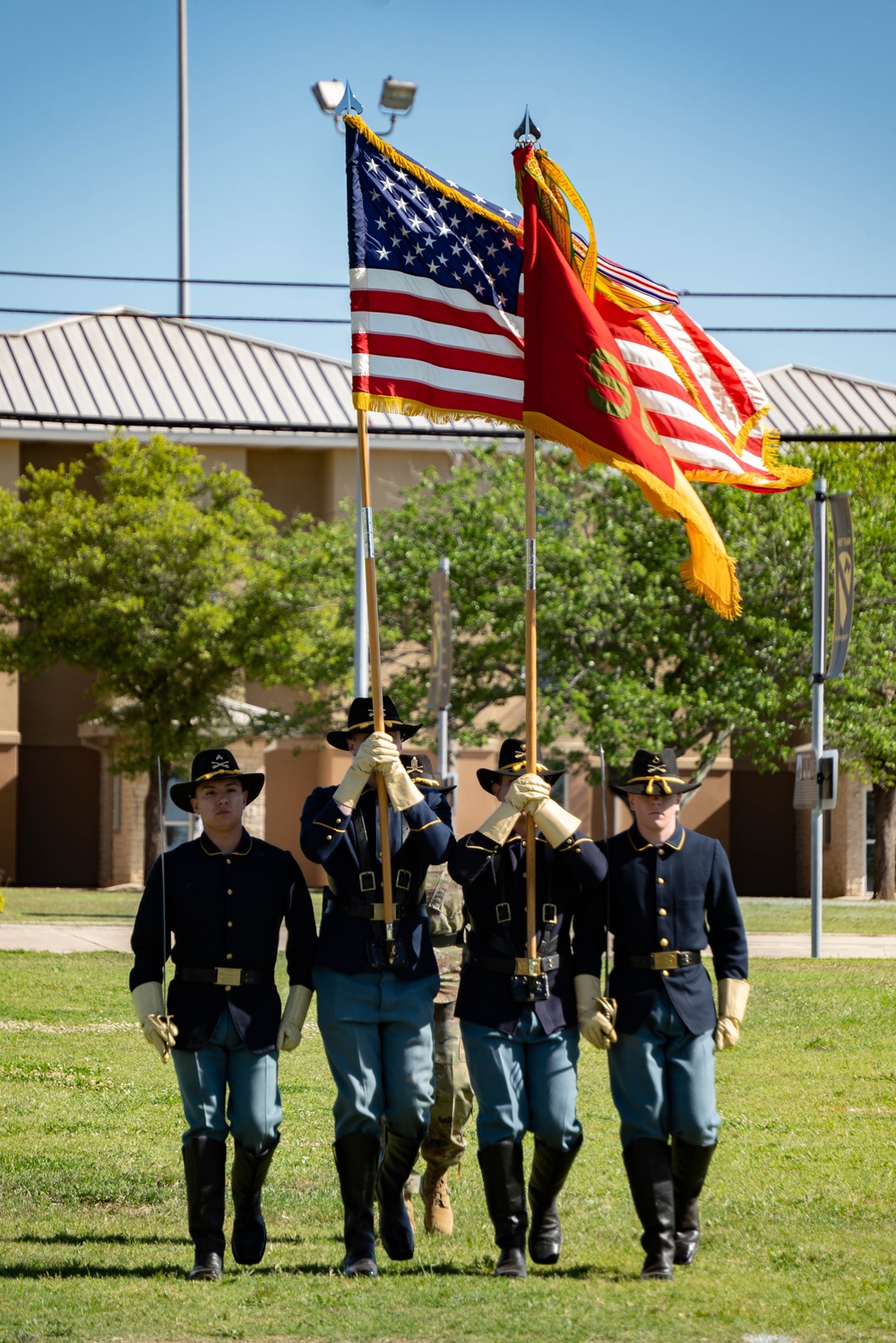 1st Cavalry Division Sustainment Brigade Conducts Color Casing Ceremony