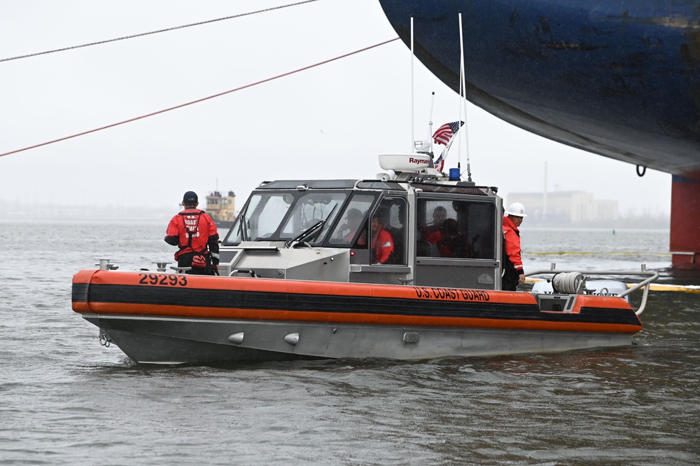 U.S. Coast Guard Key Bridge Response 2024 responders