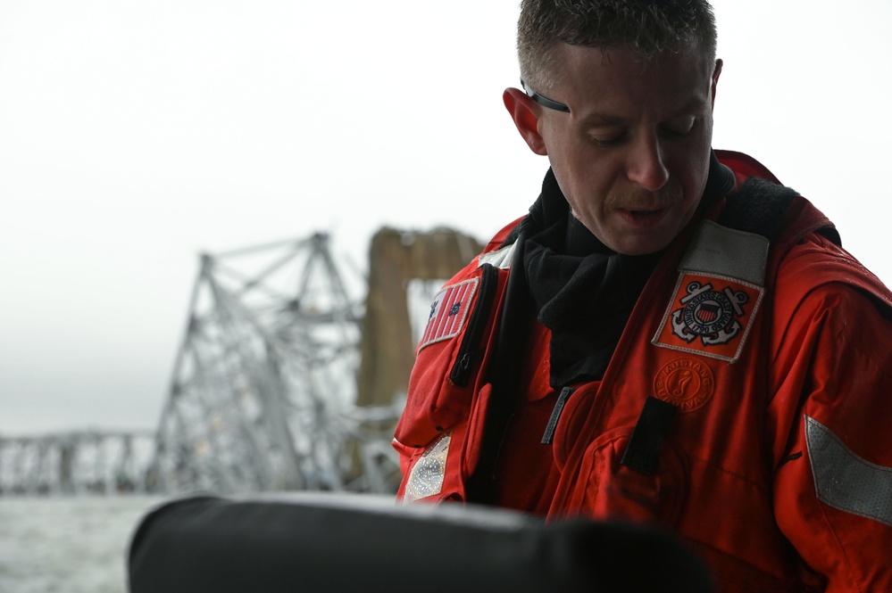 U.S. Coast Guard Key Bridge Response 2024 responders