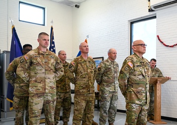 Deployment departure ceremony for 59th Aviation Troop Command