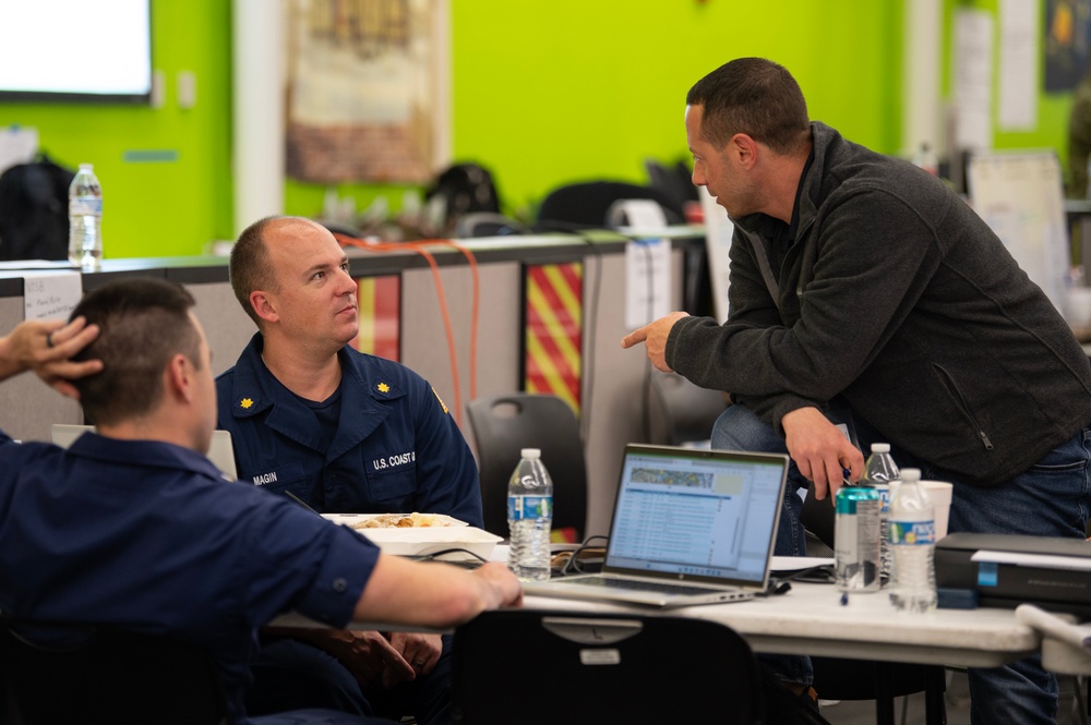 U.S. Coast Guard Key Bridge Response 2024 responders