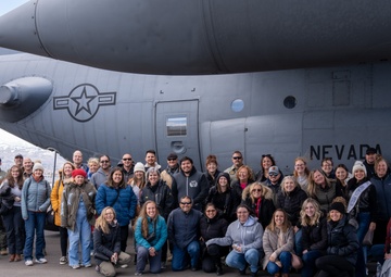 Nevada civic leaders fly with High Rollers