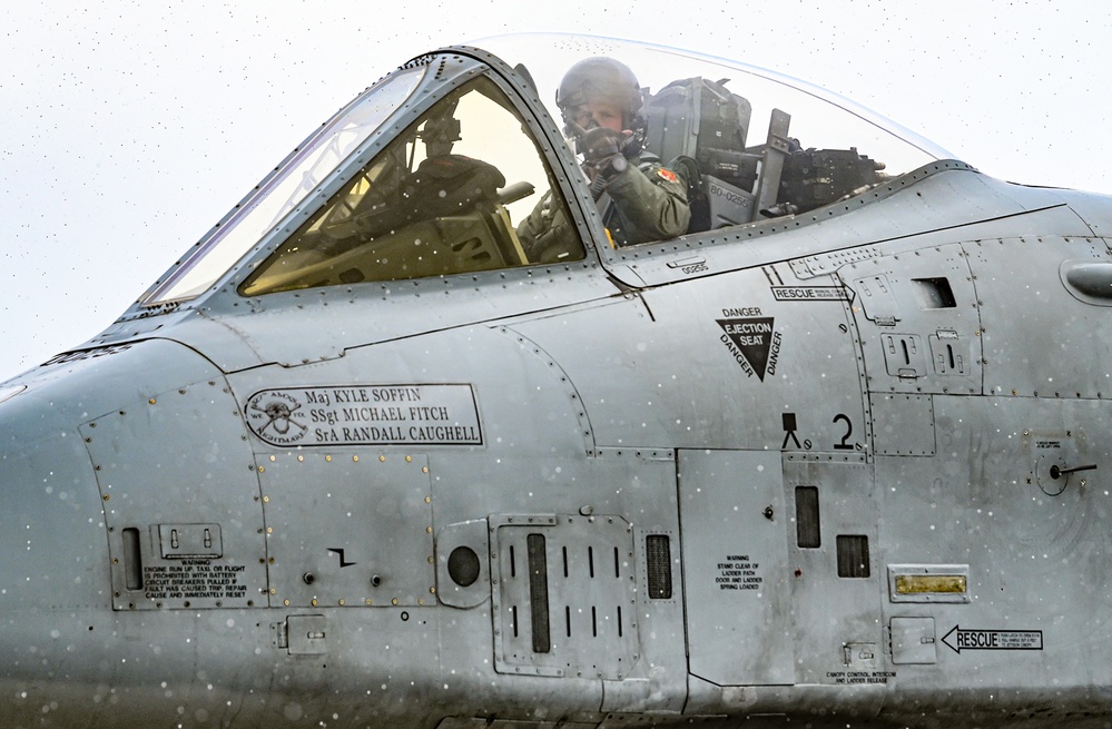 127th Wing Supports Major League Baseball Opening Day Flyover
