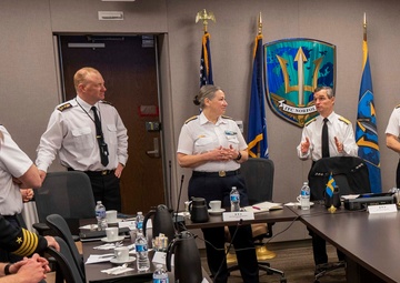 Sweden’s Top Military Leaders Visit Norfolk Operational Headquarters during NATO’s 75th anniversary