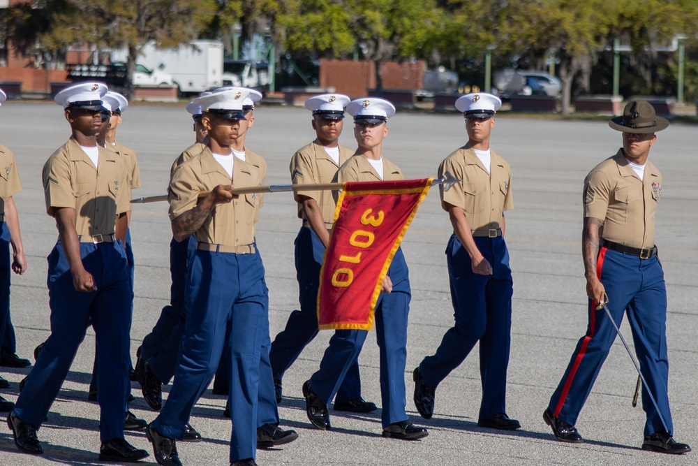 Montgomery native graduates as the honor graduate for Kilo Company, Marine Corps Recruit Depot Parris Island